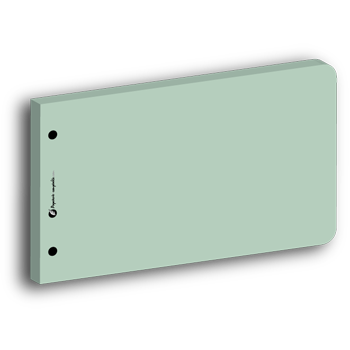 Commande  STRASBOURG CEDEX 1, Intercalaire de rvision rectangulaire vert