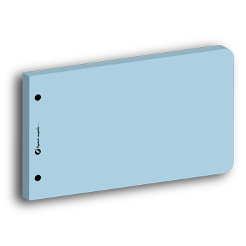 Personnaliser et commander Intercalaire de rvision rectangulaire bleu