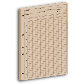 Personnaliser et commander Bloc de notes de contrle interne beige