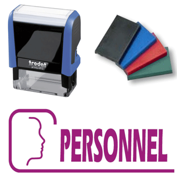 Personnaliser et commander Tampon Trodat - 4912 - "PERSONNEL"