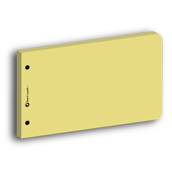 Personnaliser et commander Intercalaire de rvision rectangulaire jaune