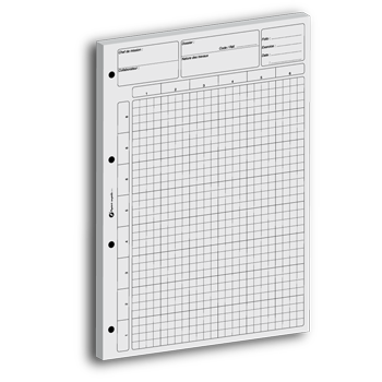 Commande  SETE, Bloc de notes de contrle interne blanc