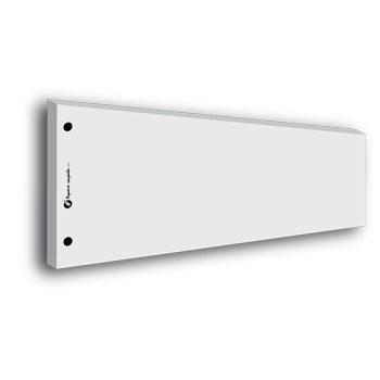 Intercalaire de rvision trapze blanc